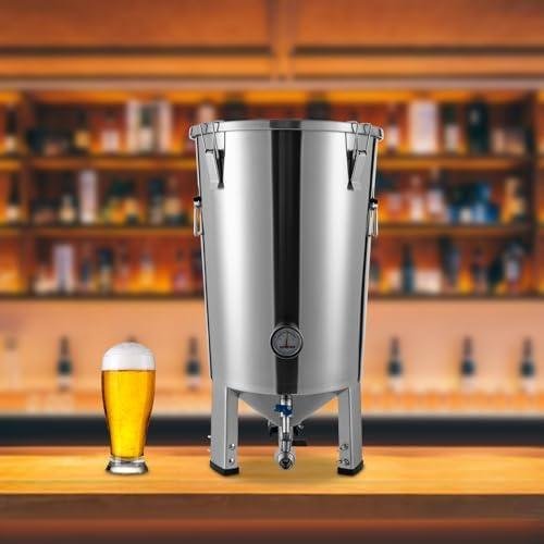 Review detallada del Fermentador Cónico KAPIPALA de 32L