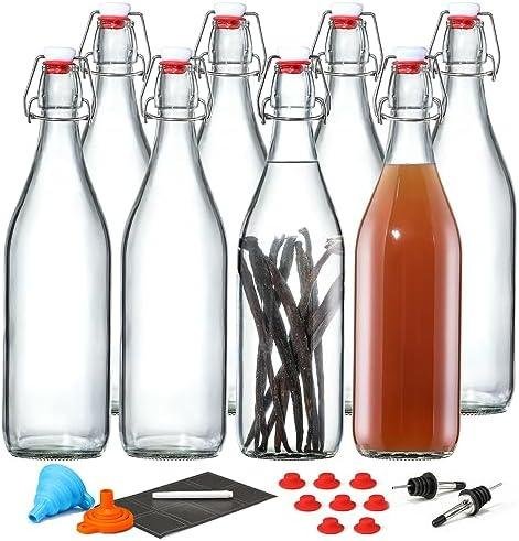 Análisis ‌Detallado del Paquete de 8 Botellas de ⁣Vidrio para⁣ Fermentación