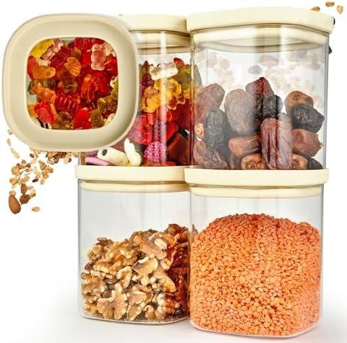Los Mejores Tarros de ⁢Vidrio Herméticos para Almacenamiento